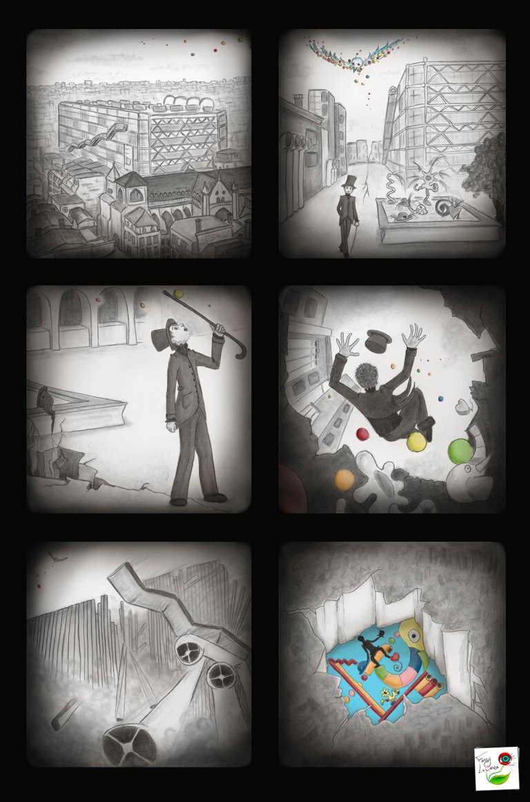 fanny-la-cerise-Pompidou-effondrArt